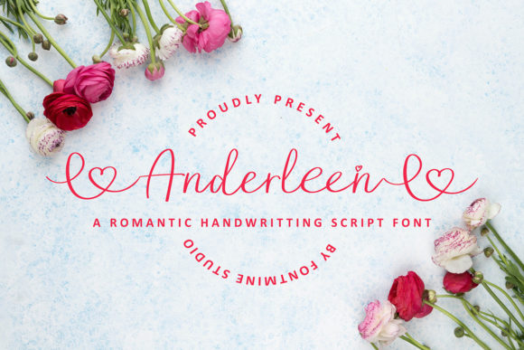 Anderleen Script Font for Romantic Digital Branding