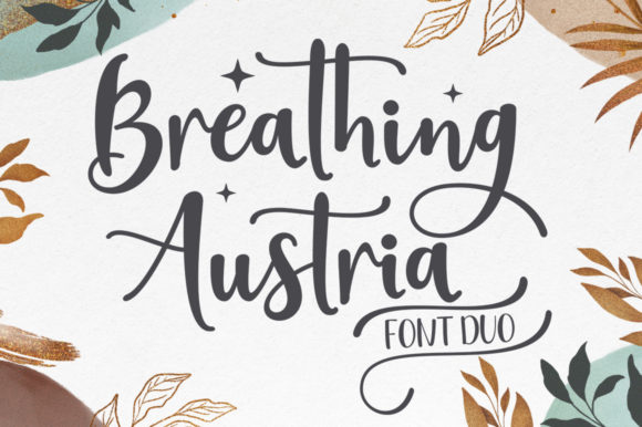 Branded Yet Friendly: Breathing Austria Duo Font for Modern Marketing