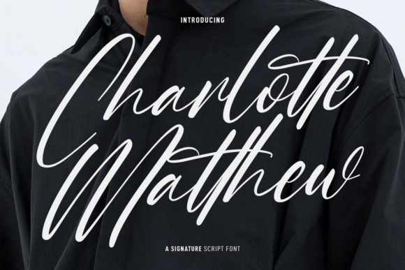 Charlotte Matthew Script Font for Elegant Branding