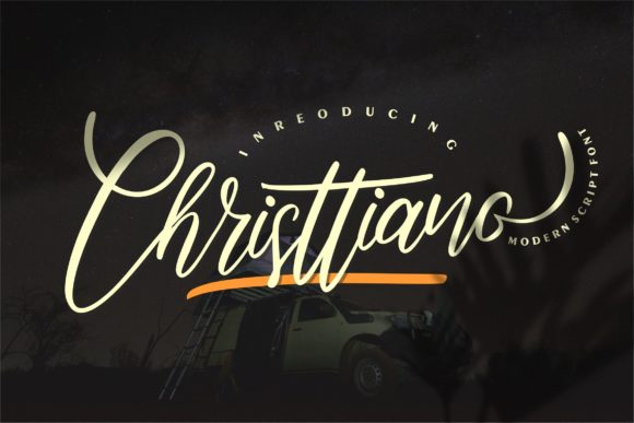 Christtiano Font for Small Business Branding