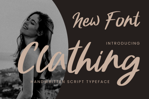 Clathing Script Font for Authentic Branding
