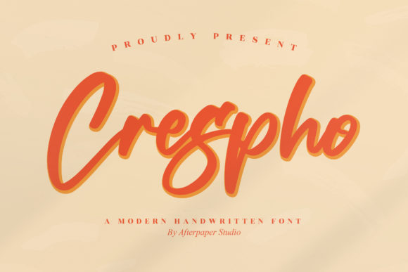 Crespho Script Font for Casual Branding & Social Visuals