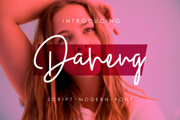 Daheng Script Font for Bold Branding and Social Impact