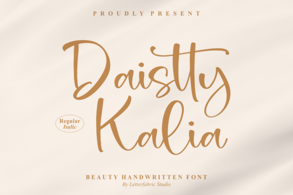 Daistty Kalia Script Font for Polished Branding