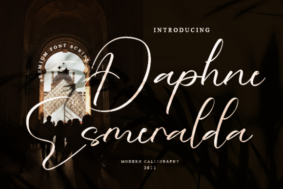 Daphne Esmeralda: A Relaxed Elegant Script Font for Branding & Social Campaigns