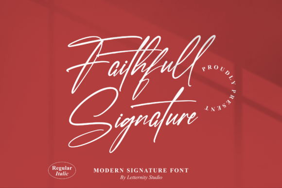 Faithfull Signature Font for Elegant Branding