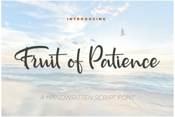 Fruit of Patience Script Font for Elegant Branding