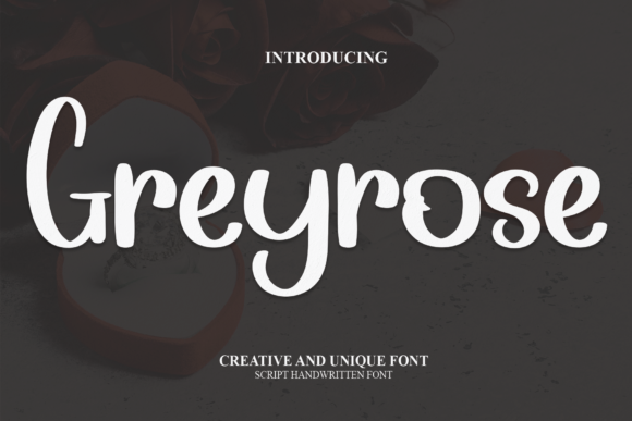 Greyrose: Elegant Script Font for Scroll-Stopping Brand Content