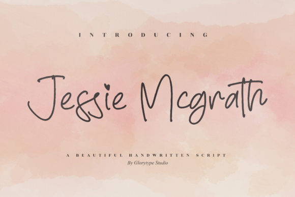 Jessie Mcgrath Script Font for Relaxed, Scroll-Stopping Brand Content