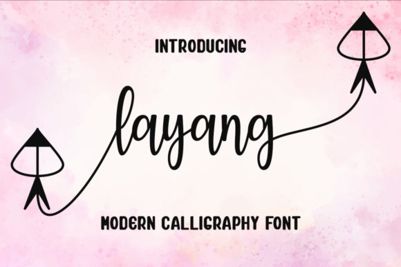 Layang: A Script Handwritten Font for Warm, Human-Centered Design