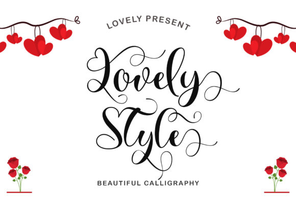 Lovely Style Font for Elegant Branding and Handwritten Charm