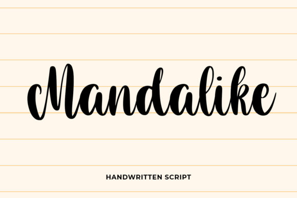 Mandalike Script Font for Clear, Craft-Inspired Campaigns
