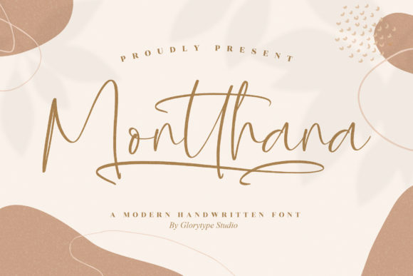 Montthana: A Skinny Script Font for Editorial Charm