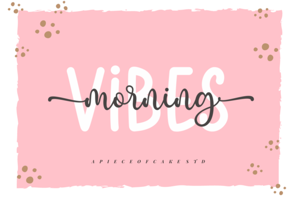 Morning Vibes Duo Font: Romantic Script + Clean Sans Serif