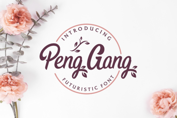 Peng Gang Script Font for Bold Brand Identity