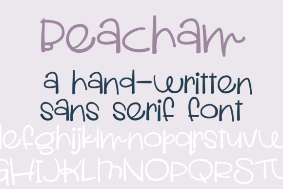 PN Beacham Script Font for Relaxed, Whimsical Branding
