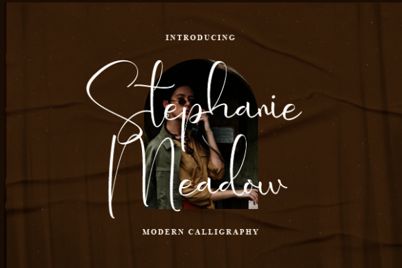 Stephanie Meadow Font for Elegant Digital Branding