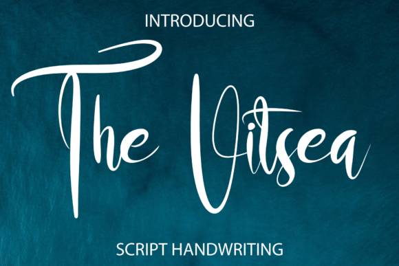 The Vitsea Script Font for Digital Design