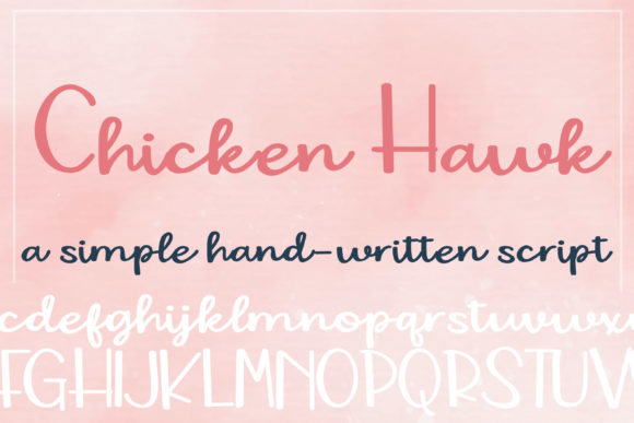 ZP Chicken Hawk Script Font for High-Vibe Marketing